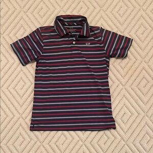 Vineyard Vines Performance Striped Polo